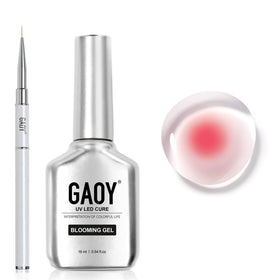GAOY Nail Blooming Gel 16ml clear bottle front view
