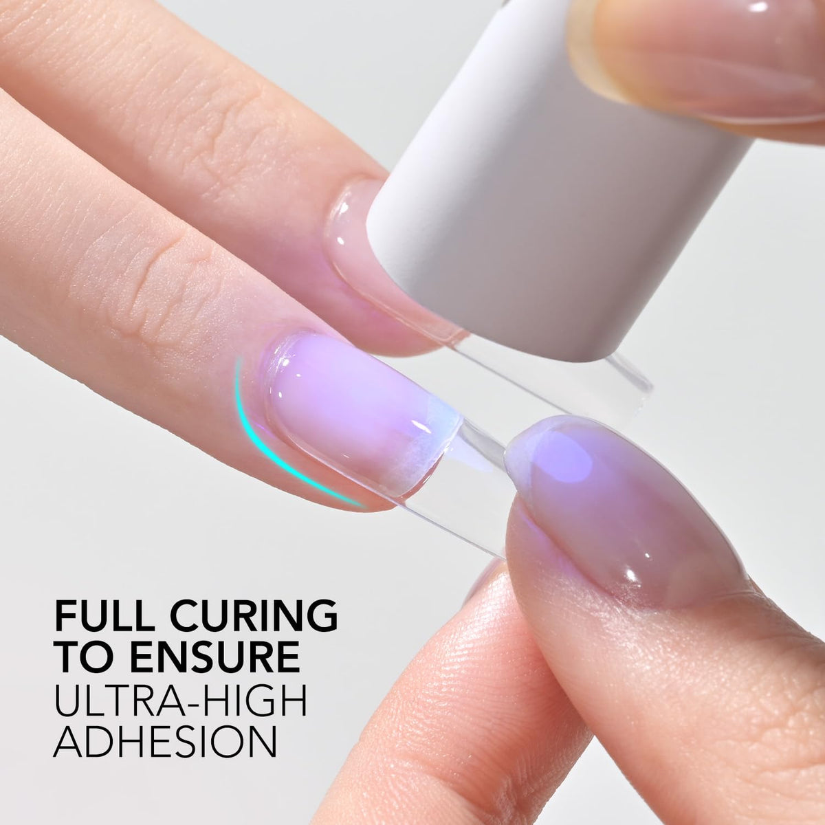 GAOY Nail Glue Gel with false nails and nail art accessories