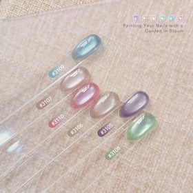 GAOY Nail Polish set with included cat eye magnet