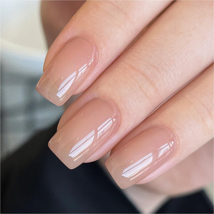GAOY Nude Jelly Gel Nail Polish 16ml front view with label