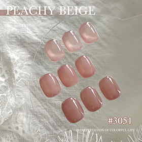 GAOY Nude Jelly Gel Nail Polish 16ml with UV lamp
