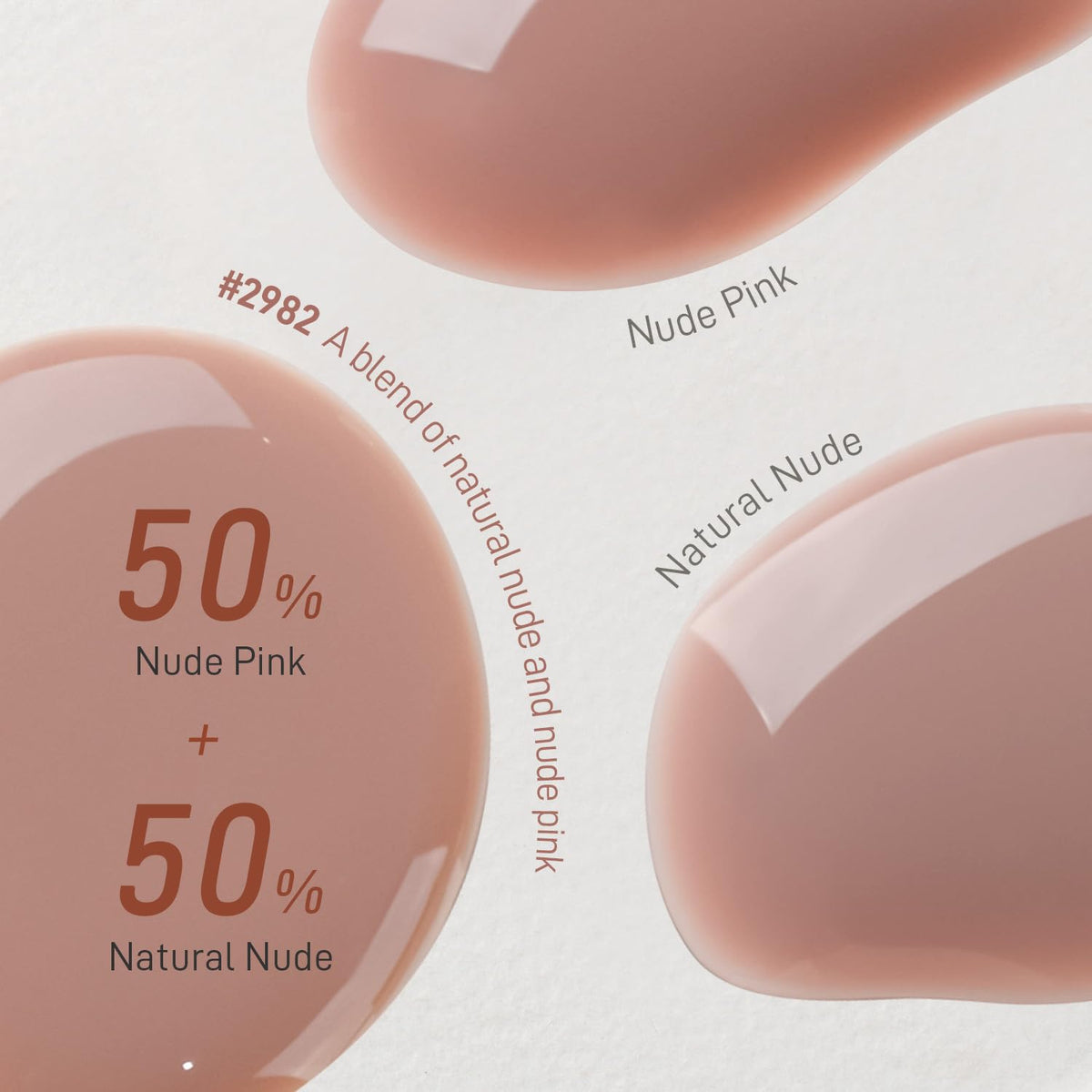 GAOY Nude Jelly Gel Nail Polish close-up of brush