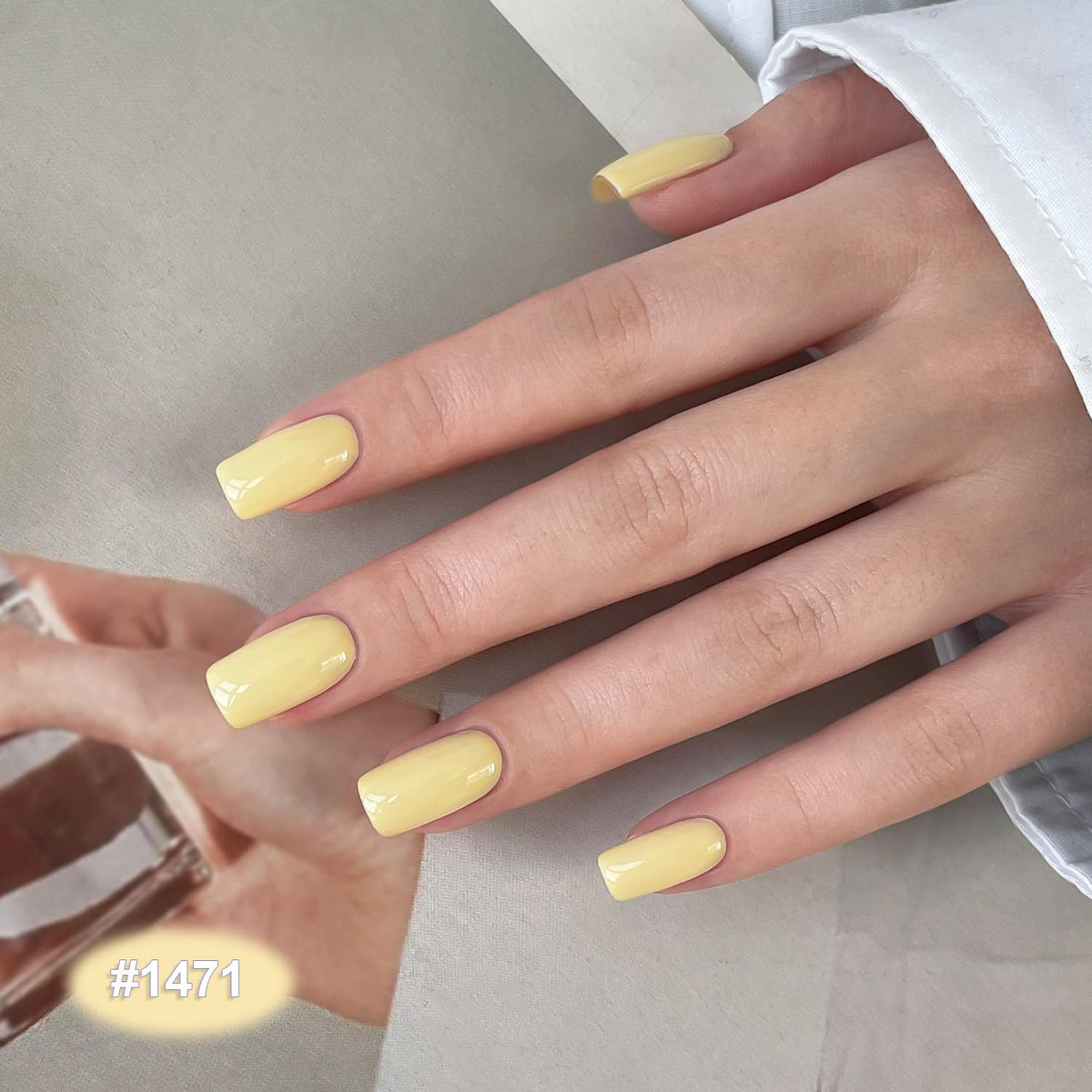 GAOY Pastel Gel Nail Polish Set packaging display