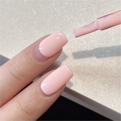 GAOY Pink Gel Nail Polish 16ml bottle front view