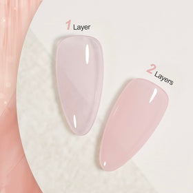GAOY Pink Jelly Nude Gel Nail Polish bottle with label