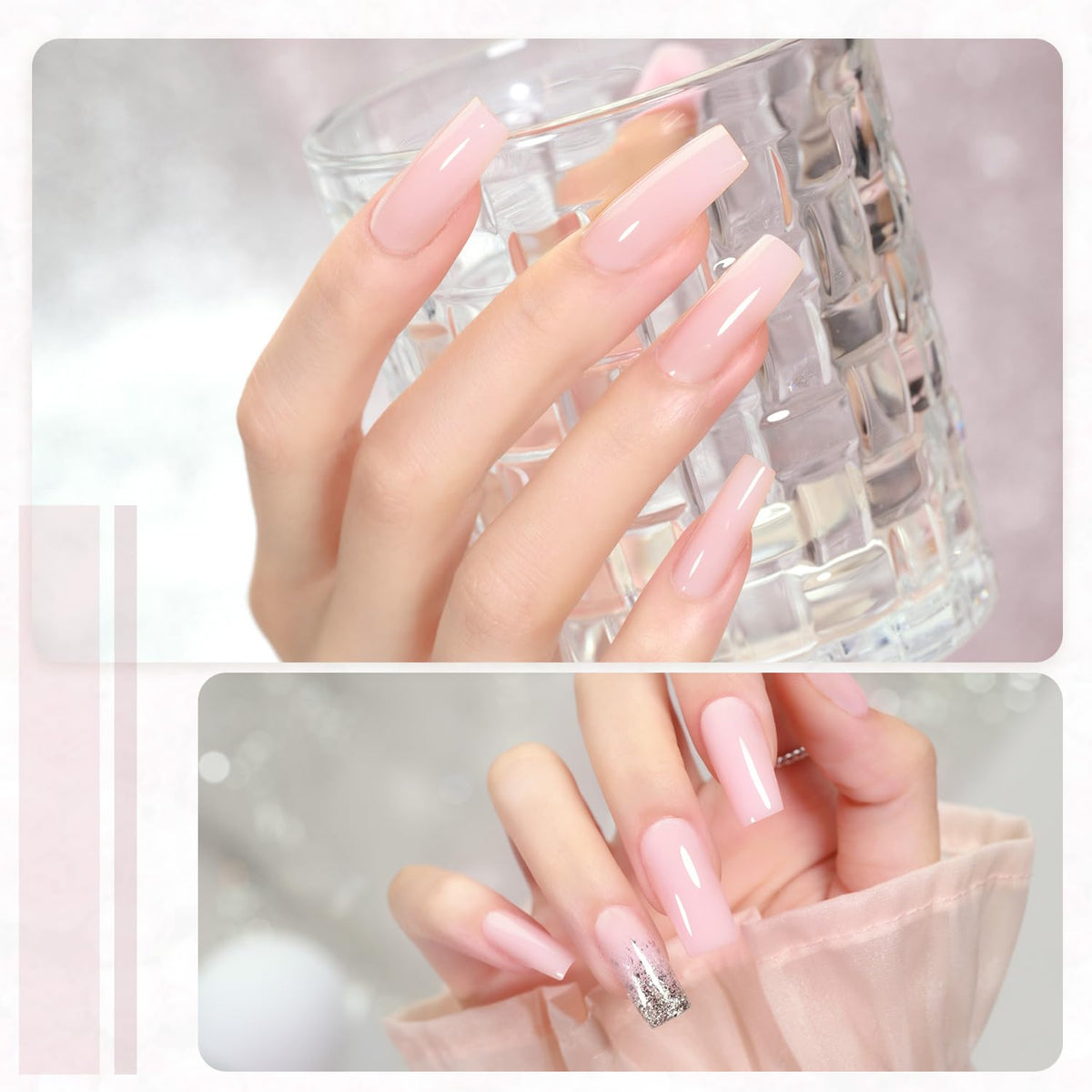 GAOY Poly Gel application on nails