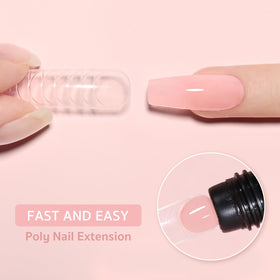 GAOY Poly Gel tube with clear pink gel