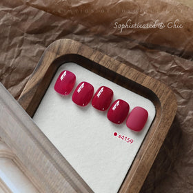 GAOY Red Gel Nail Polish 16ml Midnight Rose packaging
