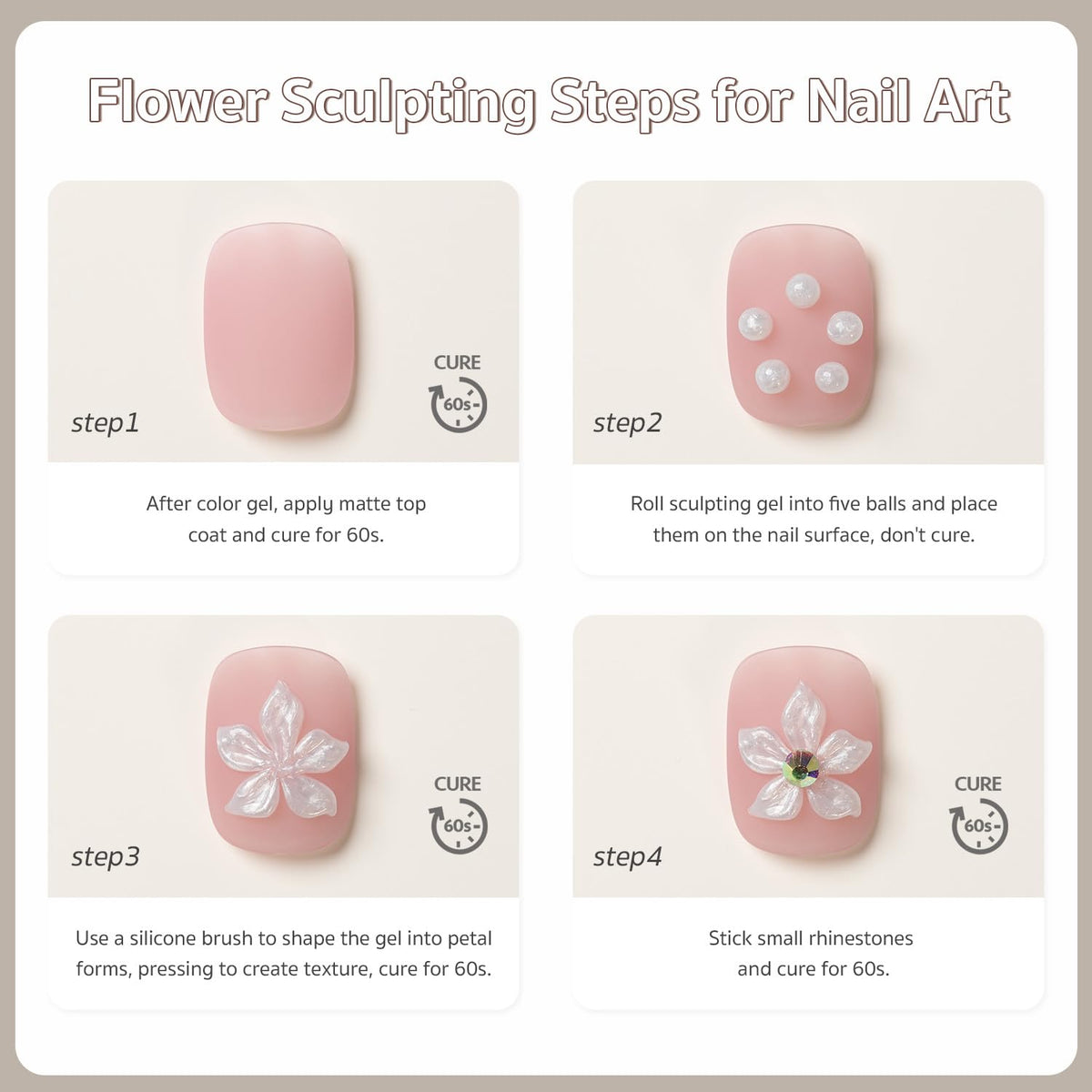 GAOY sculpting gel packaging details