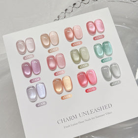 GAOY Silver Glassy Cat Eye Gel Nail Polish packaging