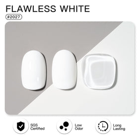 GAOY White Gel Nail Polish 16ml bottle with label