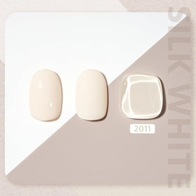 GAOY White Gel Nail Polish bottle with label