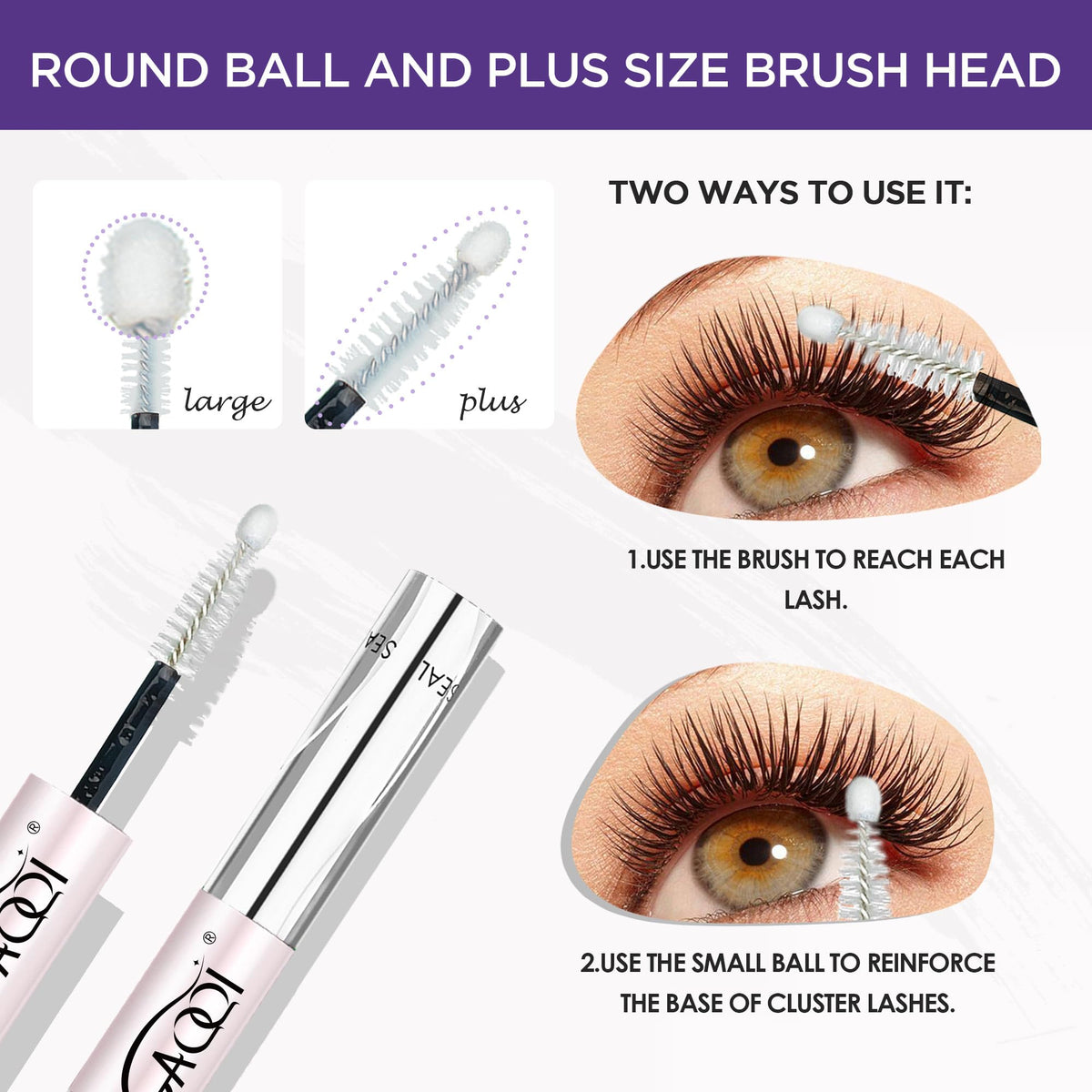 GAQQI Lash Bond and Seal + Remover Set displaying remover side