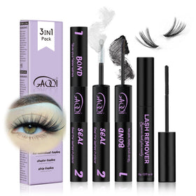GAQQI Lash Bond and Seal Remover Set packaging front view