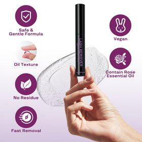 GAQQI Lash Cluster Remover 5ml bottle side view