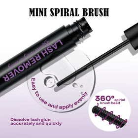 GAQQI Lash Cluster Remover 5ml with rose essential oil
