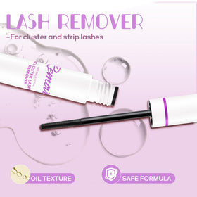 GAQQI Lash Remover being used to dissolve lash glue