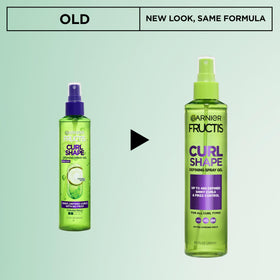 Garnier Curl Shape Defining Spray Gel 3-pack packaging