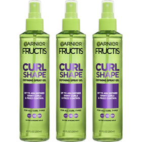 Garnier Curl Shape Defining Spray Gel 8.5 fl oz front view