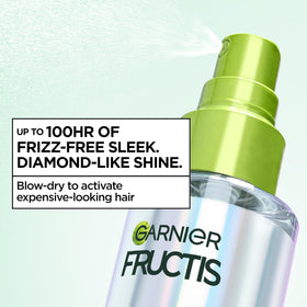 Garnier Diamond Sleek Hair Shine Spray with ingredients list
