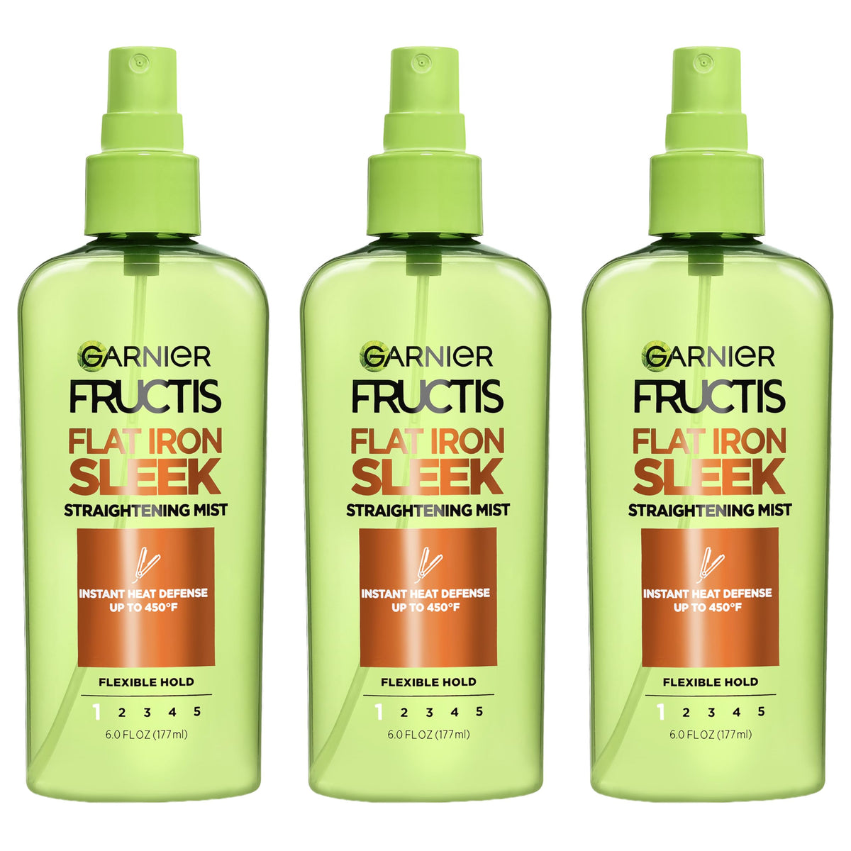 Garnier Fructis Flat Iron Perfector Straightening Mist 6 oz front view