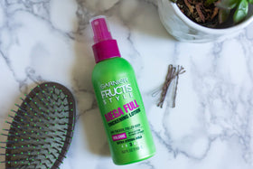 Garnier Fructis Mega Full Thickening Lotion 5.0 Oz lifestyle scene