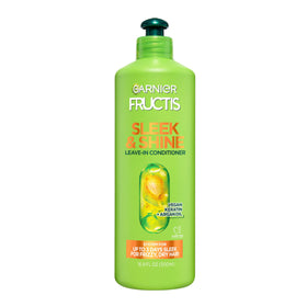 Garnier Fructis Sleek & Shine Leave-In Conditioner Cream front view