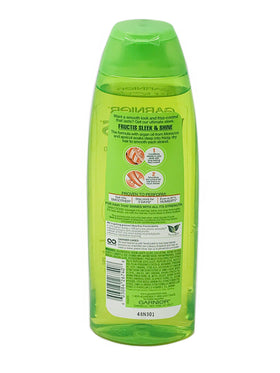 Garnier Fructis Sleek & Shine Shampoo 384ml side view