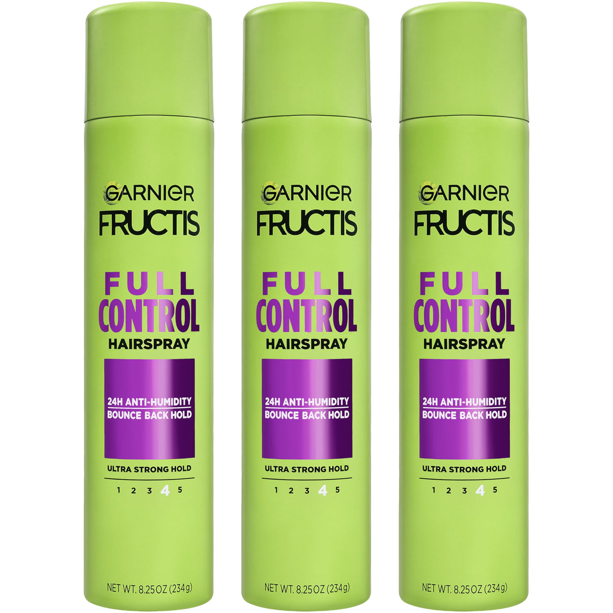 Garnier Fructis Style Full Control Hairspray 8.25 Oz front view