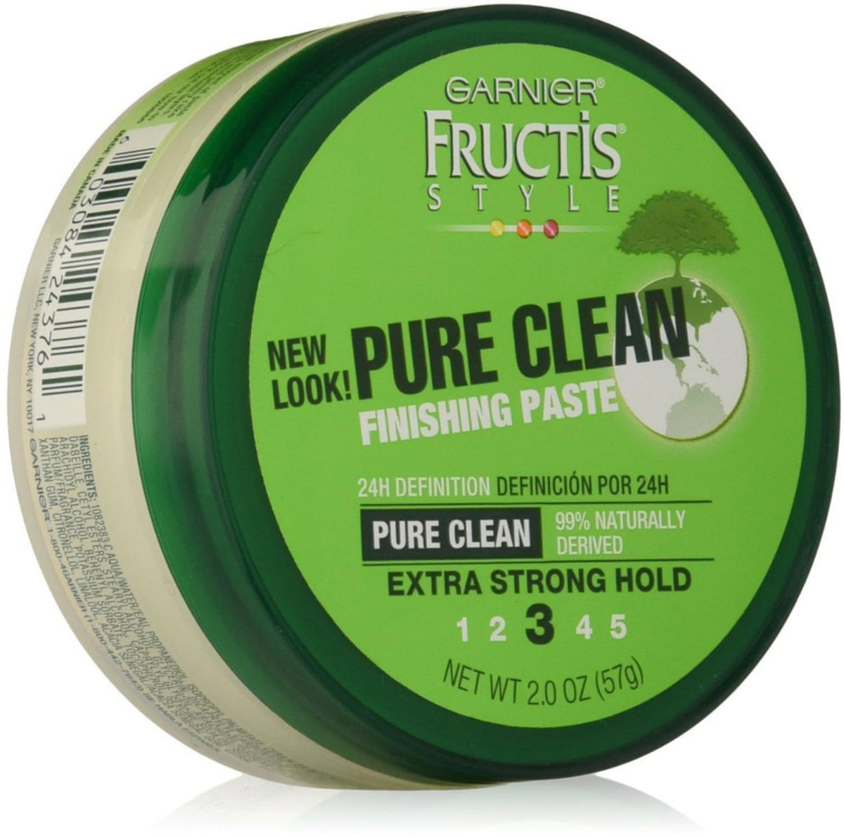 Garnier Fructis Style Pure Clean Finishing Paste 2 oz front view