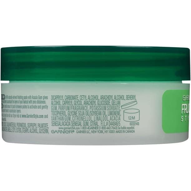 Garnier Fructis Style Pure Clean Finishing Paste 2 oz side view