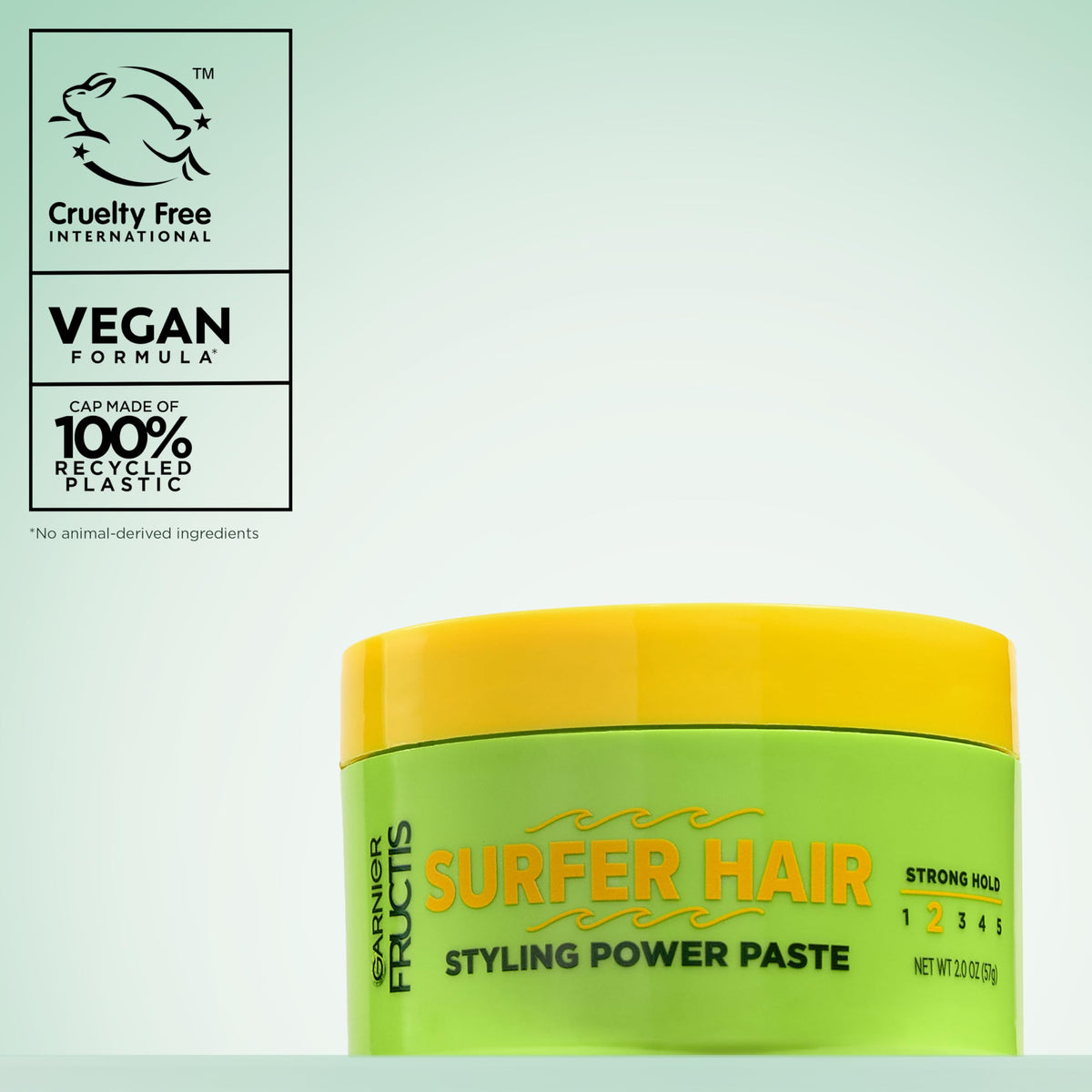 Garnier Fructis Surfer Hair Power Putty 3.4 Oz ingredients list