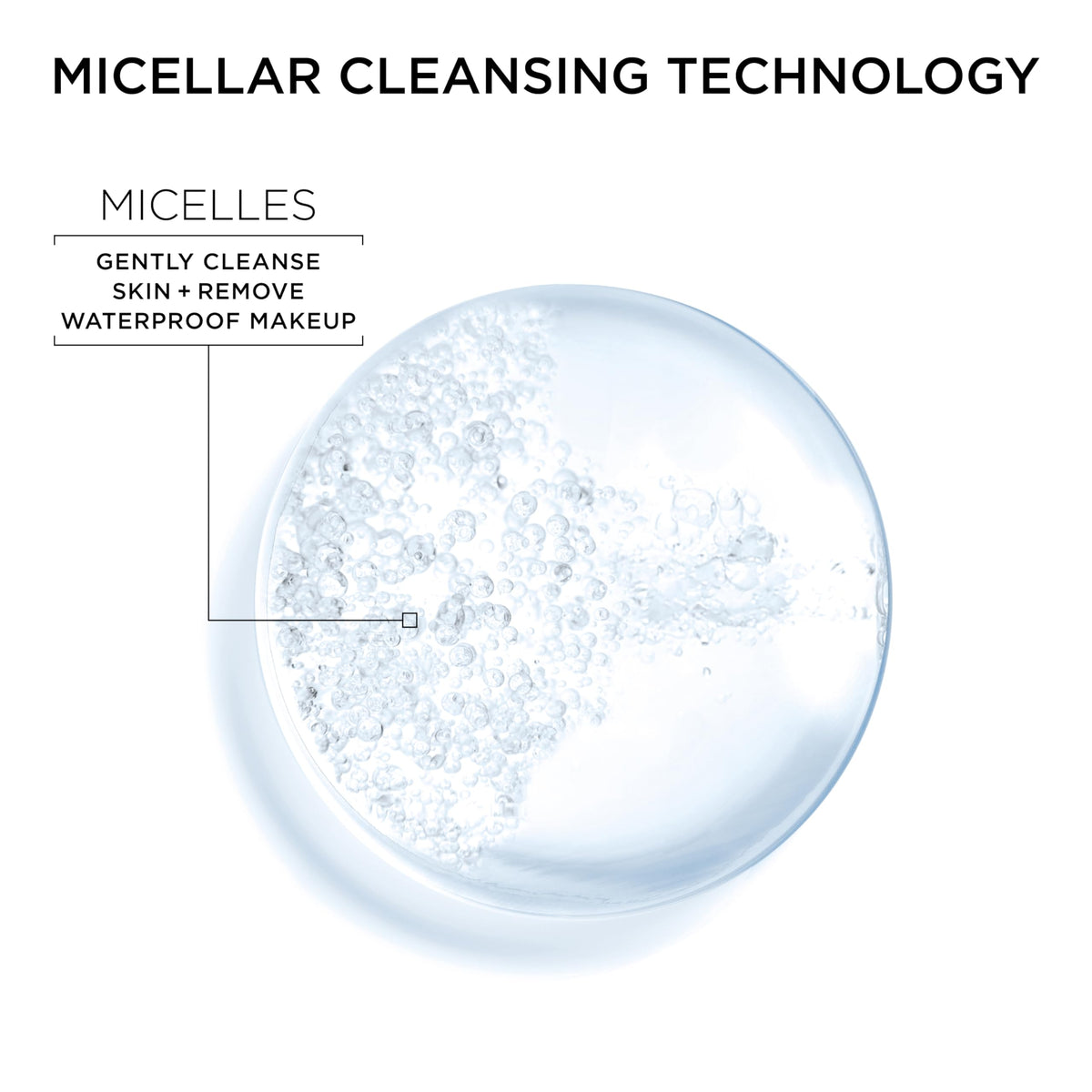 Garnier Micellar Water 400ml side view showing label details