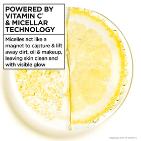 Garnier Micellar Water cap open showing the spout