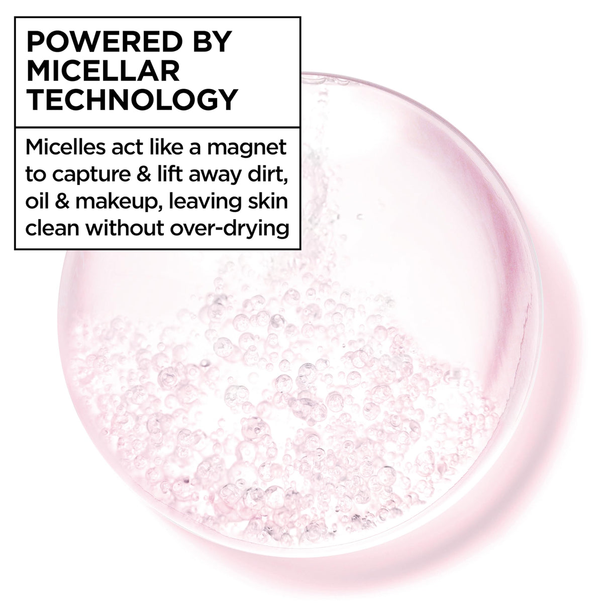 Garnier Micellar Water with cotton pads