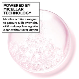Garnier Micellar Water with cotton pads