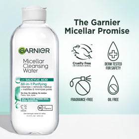 Garnier Micellar Water with Eco Pads