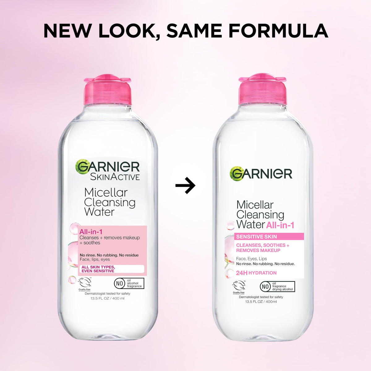 Garnier Micellar Water with makeup removal wipes