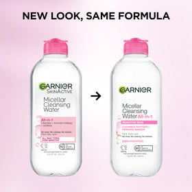 Garnier Micellar Water with makeup removal wipes