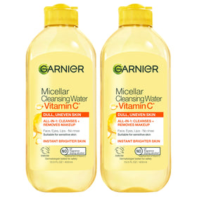 Garnier Micellar Water with Vitamin C front view 400mL bottle