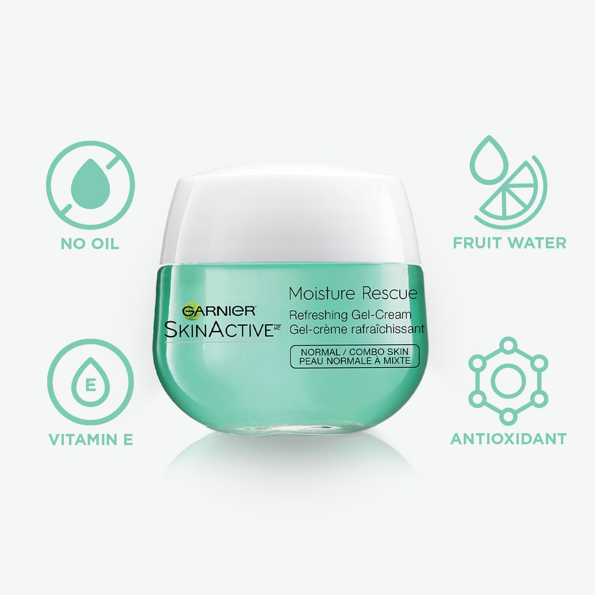 Garnier Moisture Rescue Gel-Cream 50g packaging