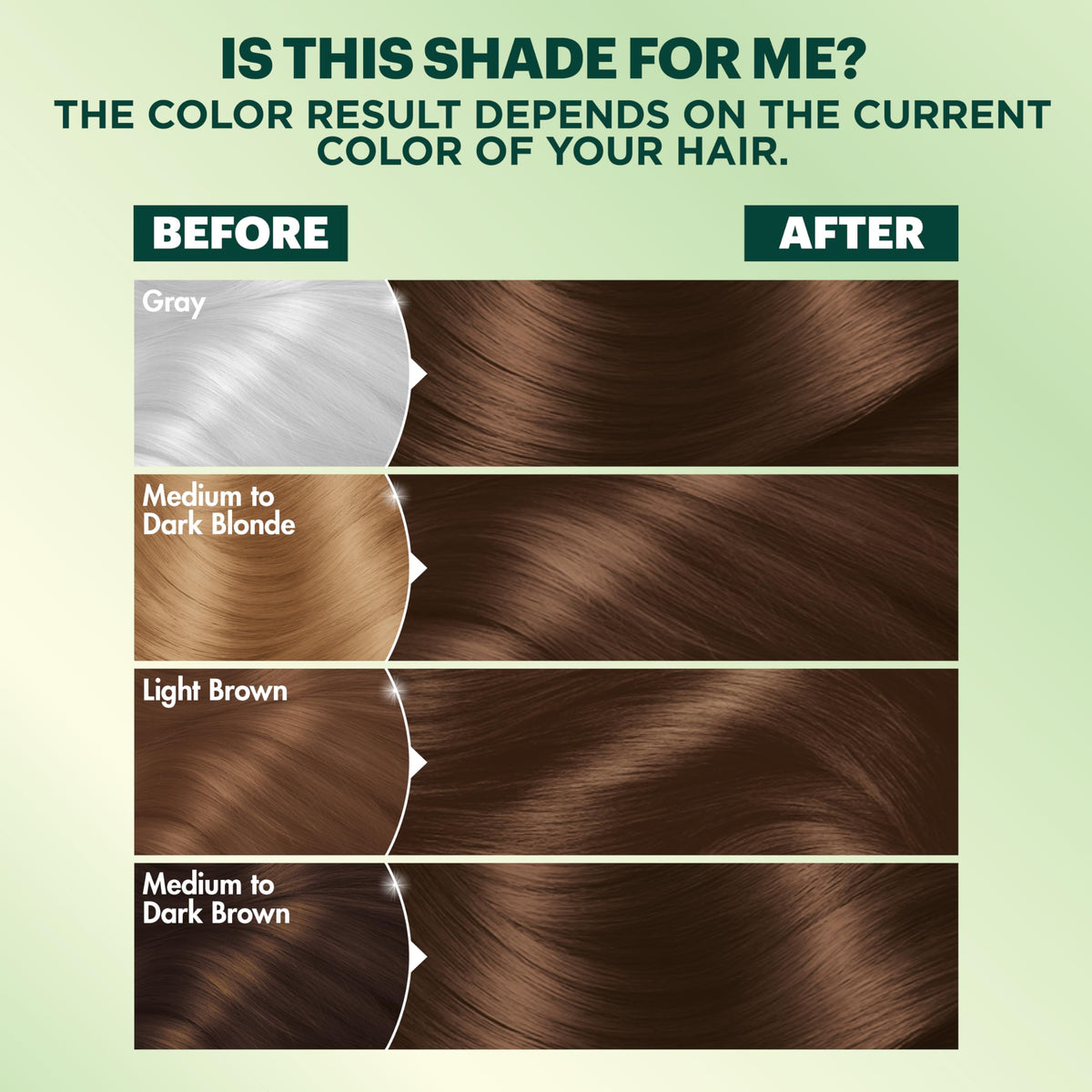 Garnier Nutrisse application instructions on the box