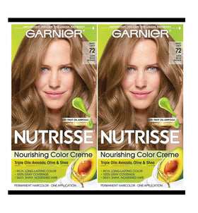 Garnier Nutrisse Hair Colour 72 Dark Beige Blonde packaging front view