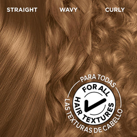 Garnier Nutrisse hair colour kit contents including colourant and developer