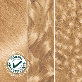 Garnier Nutrisse hair dye kit contents including colourant and developer