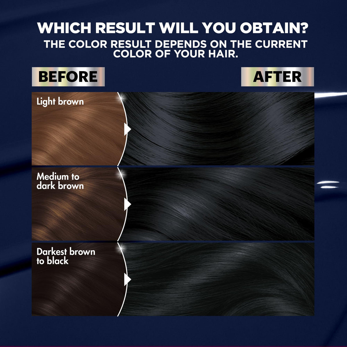 Garnier Nutrisse Ultra Color BL11 Jet Blue Black hair dye contents displayed