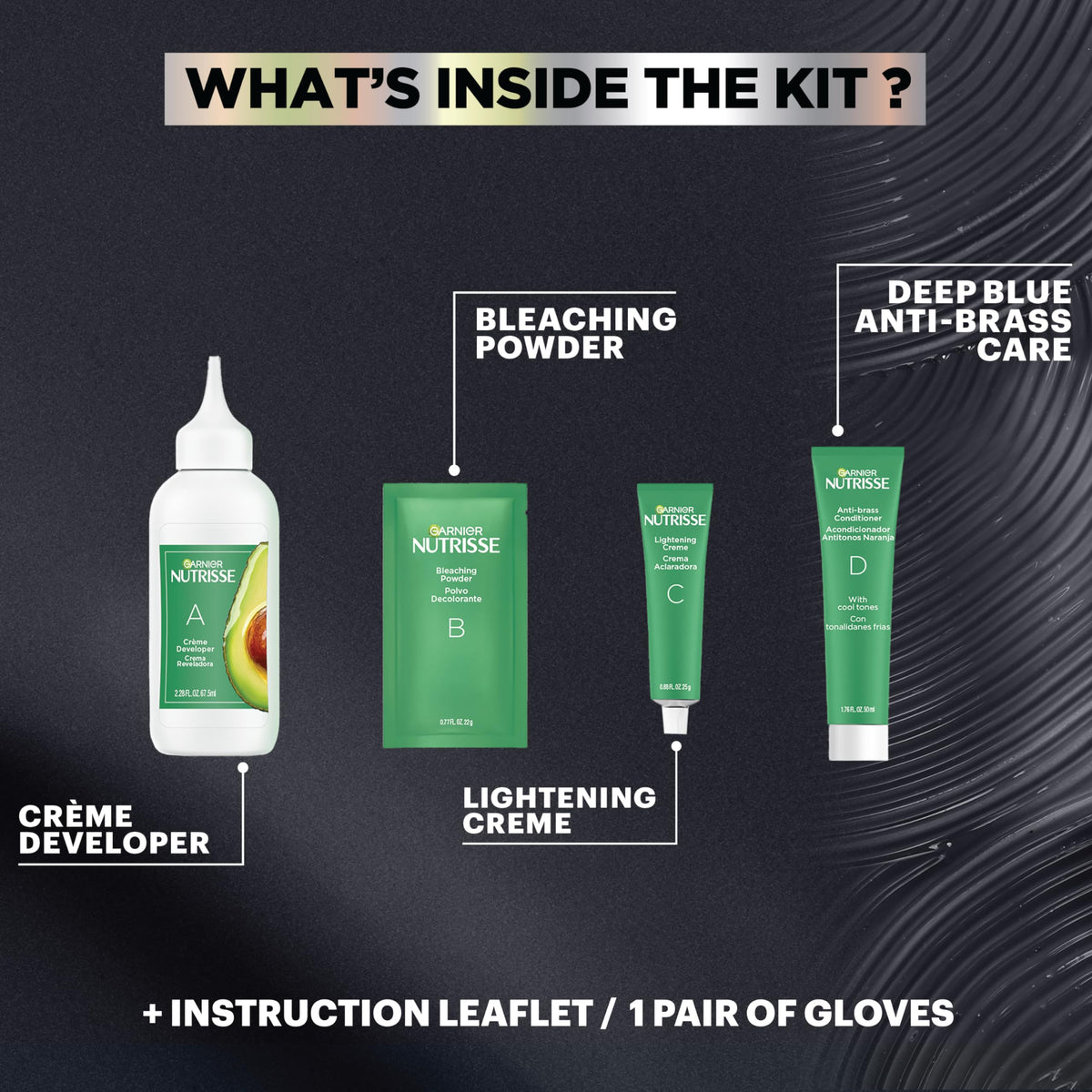 Garnier Nutrisse Ultra Color Hair Dye instruction manual