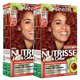 Garnier Nutrisse Ultra Color Hair Dye RC1 Medium Intense Copper Red front view