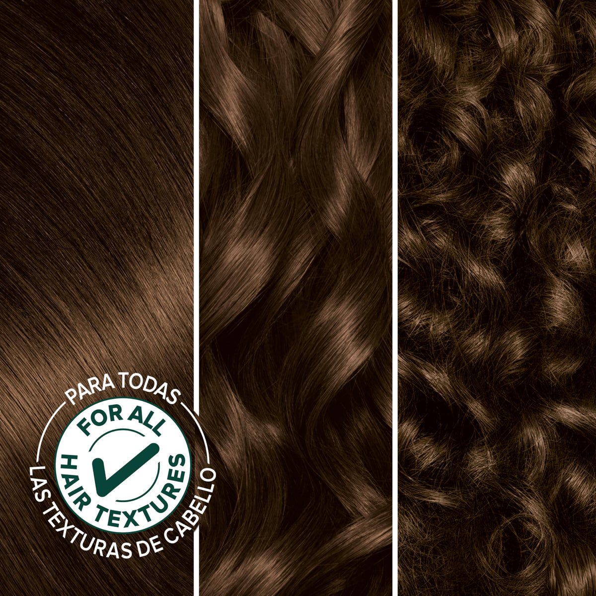 Garnier Nutrisse Ultra Crème Hair Color 33 Darkest Golden Brown contents including colorant and developer