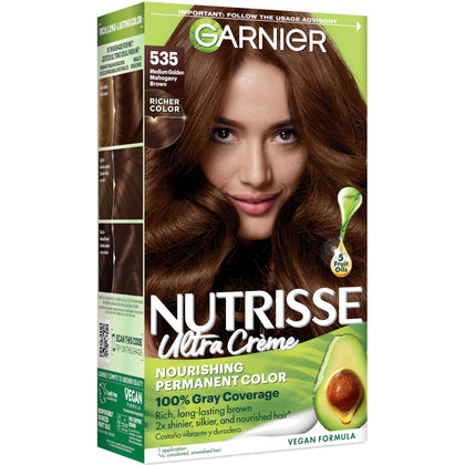 Garnier Nutrisse Ultra Crème Hair Colour 535 packaging front view